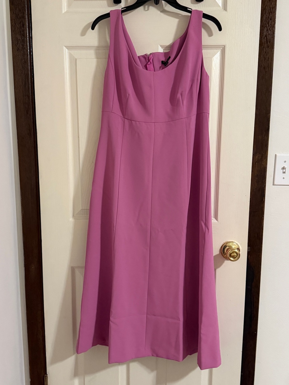 Ann Taylor pink midi dress